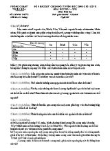 Đề khảo sát chọn đội tuyển học sinh giỏi môn Sinh học Lớp 8 - Năm học 2021-2022